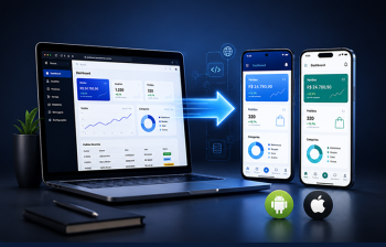 Como transformar um sistema web em aplicativo para Android e iPhone sem desenvolver tudo novamente
