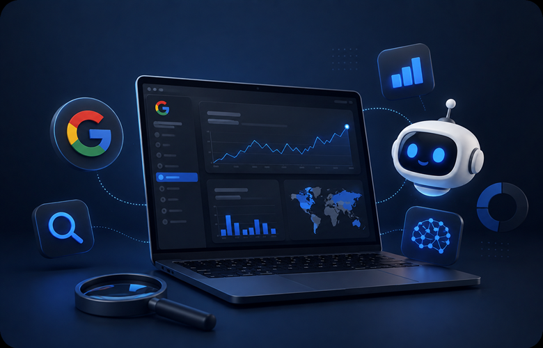 Google Search Console agora mostra se seu site aparece nas buscas com IA
